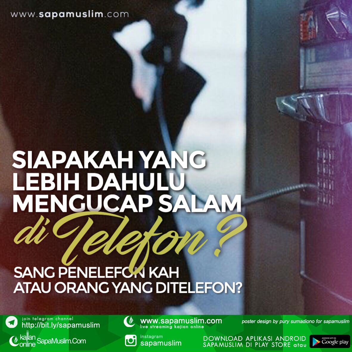 Jawab salam yang dikirim